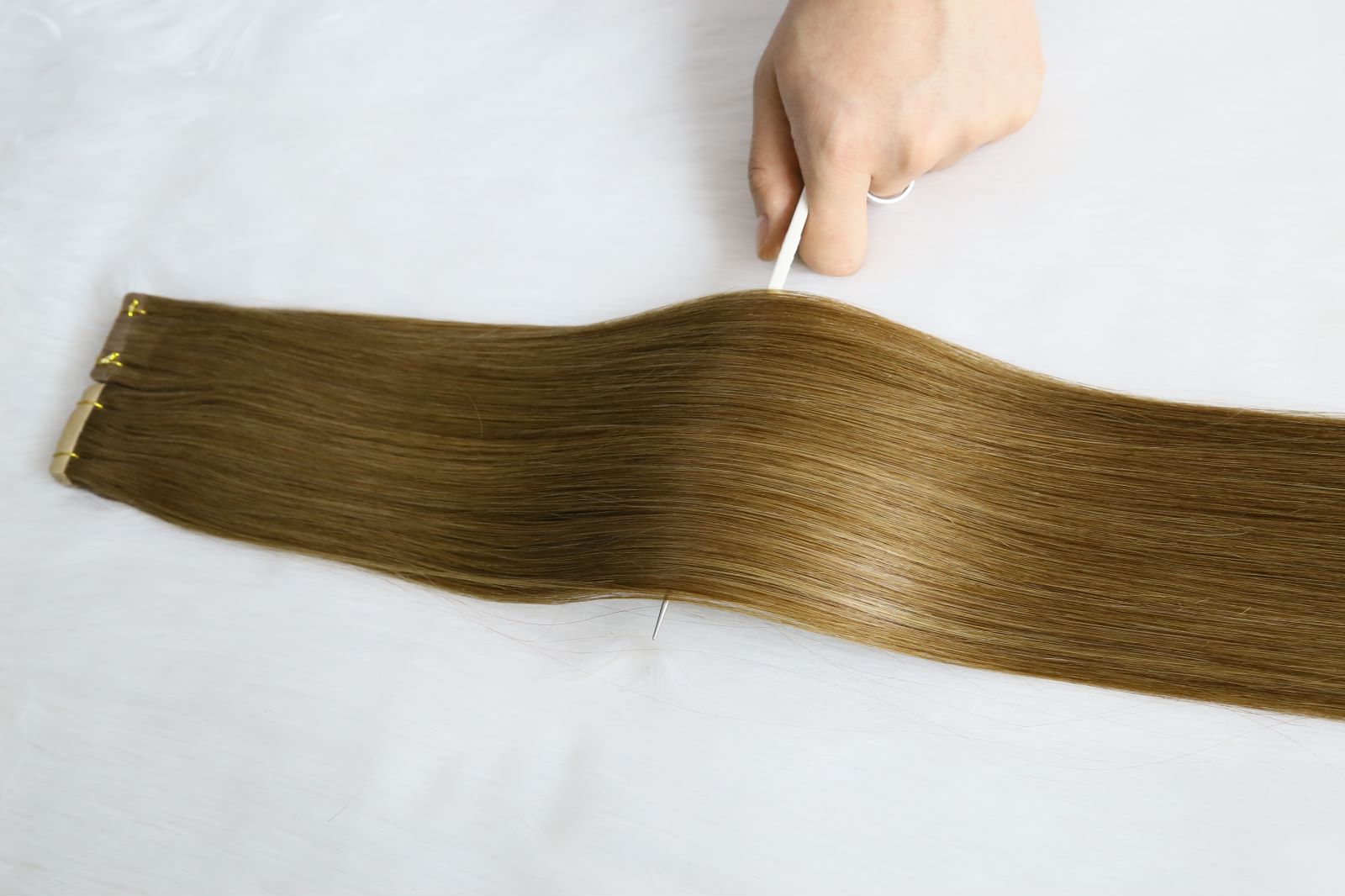 Extensiones de cinta en colores